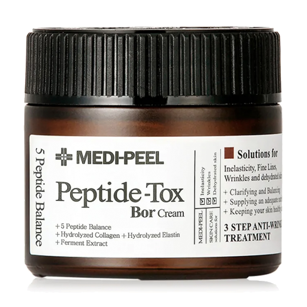 Ліфтинг-крем для обличчя Medi-Peel Peptide-Tox Bor Cream з пептидним комплексом, 50 мл